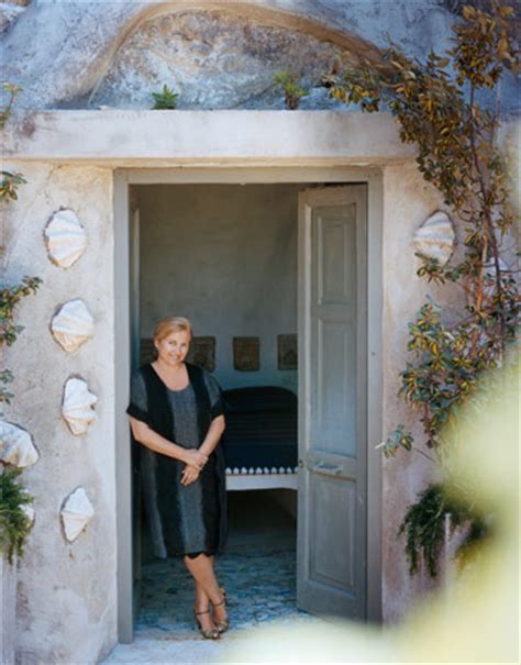 Silvia Venturini Fendi on Her Island Home on Ponza 